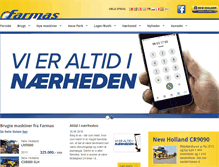 Tablet Screenshot of farmas.dk